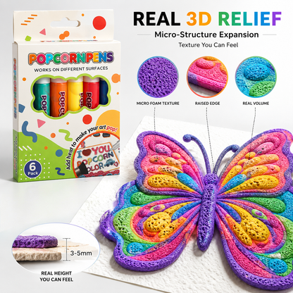 Save 50% by ordering today丨3D Relief Art Pen – Turn Flat Drawings Into Touchable 3D Art🪄✨