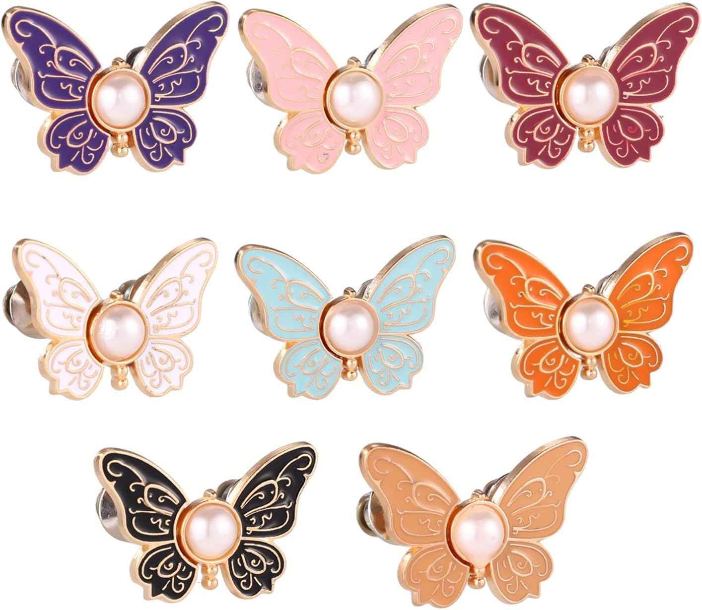 🔥8PCS Butterfly Waist Tighteners 🦋 Perfect Fit in Seconds — No Sewing Needed