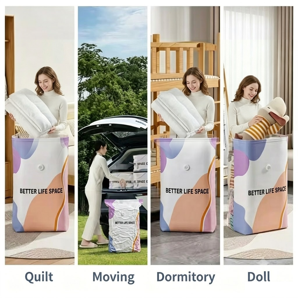🚚Last day: 78% off丨FREE SCNDR® No-Pump 3D Vacuum Storage Bags