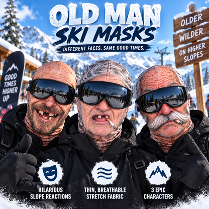 🔥Last Day 49% OFF - ⛷️ Custom Funny Ski Mask™ – Personalized Birthday Gift Built For Mountain Slopes